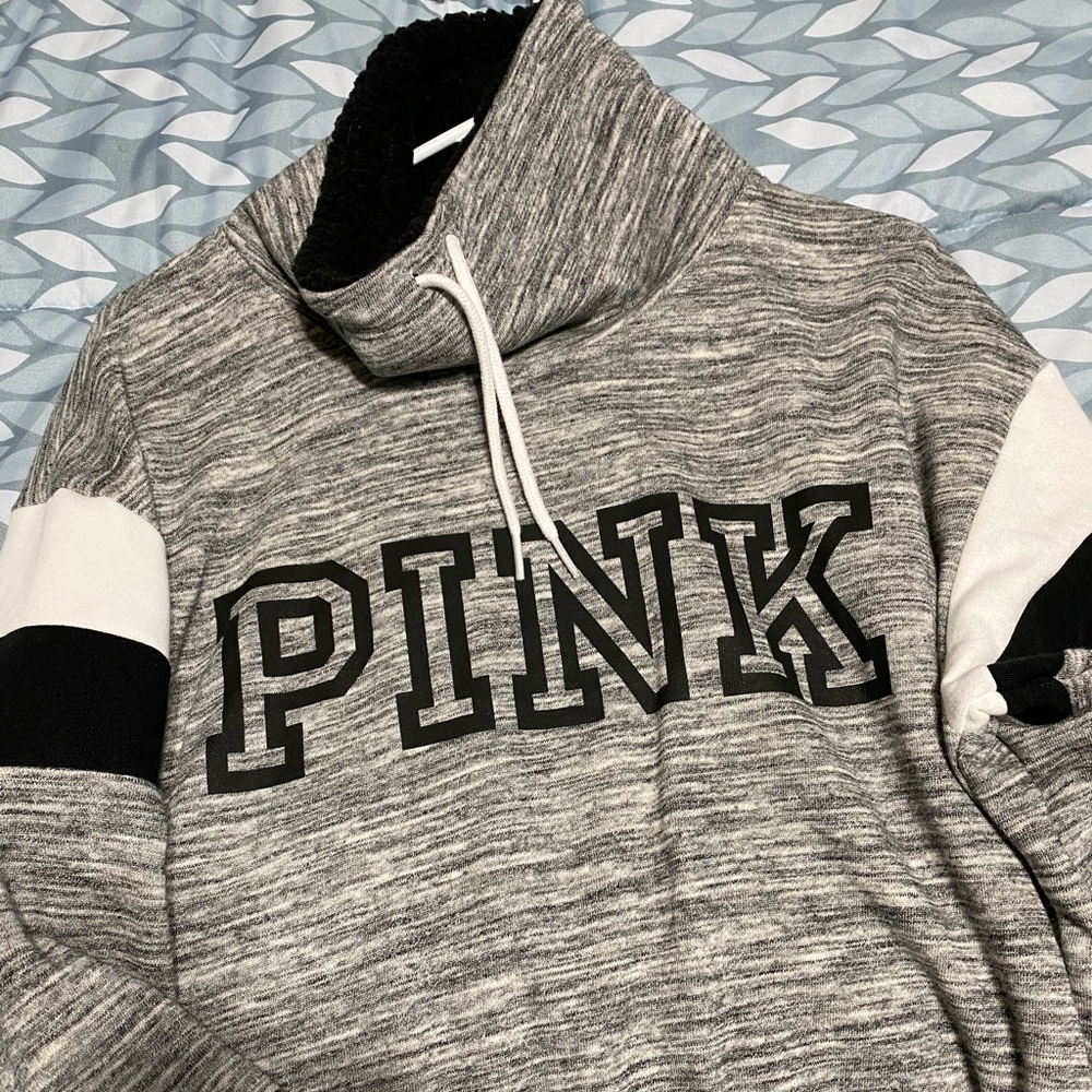 VS Pink Cowl Neck Sweatshirt